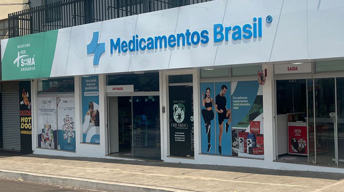 Divulgação - A Medicamentos Brasil está localizada na Rua José Nogueira Marmontel, 890, Centro - Foto: Divulgação