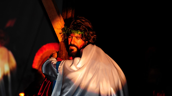 Divulgação - Paixão de Cristo da Vila Adileta é nesta sexta-feira, a partir das 20h - FOTO: Divulgação