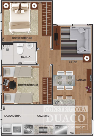 layout apartamento