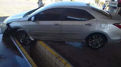 Jornal da Comarca - A motorista do carro não teve ferimentos