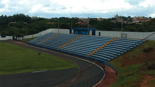 internet - O Estádio Tonicão receberá as provas de atletismo