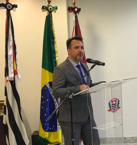 Divulgação - Carlos Ricardo Fracasso é delegado de Polícia Assistente da Delegacia Seccional de Polícia de Assis