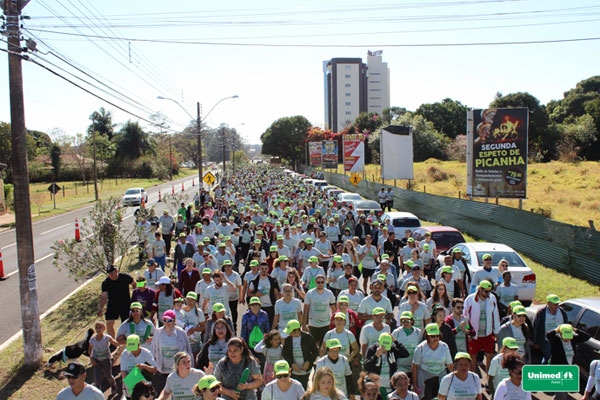 Divulgação - 7ª Caminhada de Bem com a Vida teve recorde de público de 3.400 em Assis