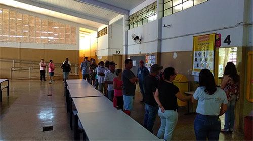 divulgação - A votação contou com participação expressiva de eleitores em Florínea