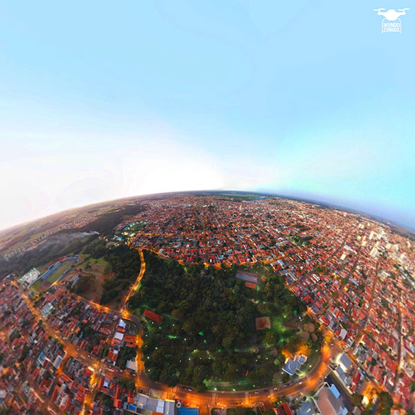 Mundozinhos - O Parque Buracão também foi registrado pelas lentes do drone