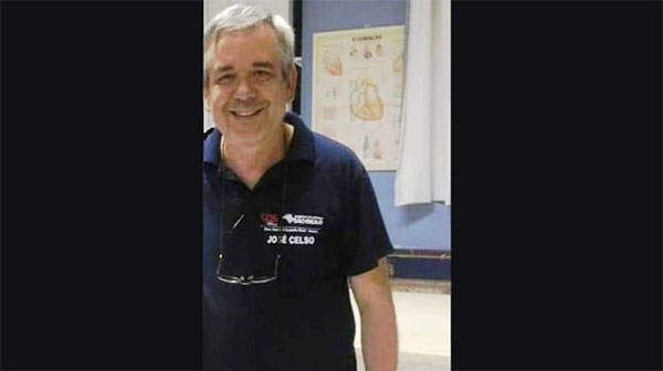 redes sociais - José Celso Domene Paz tinha 57 anos