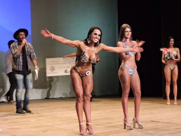 Divulgação - Tamara foi campeã na categoria Fitness e levou prêmio de R$1 mil