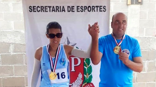 Atletismo ACD de Assis conquista medalha de ouro nos Jogos Abertos Atleta Celina Garrido disputou os - Assiscity