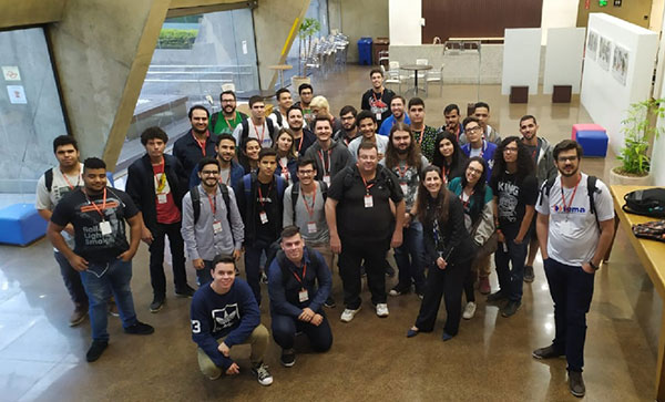 divulgação - Grupo de 36 alunos da FEMA participou da visita à IBM em São Paulo
