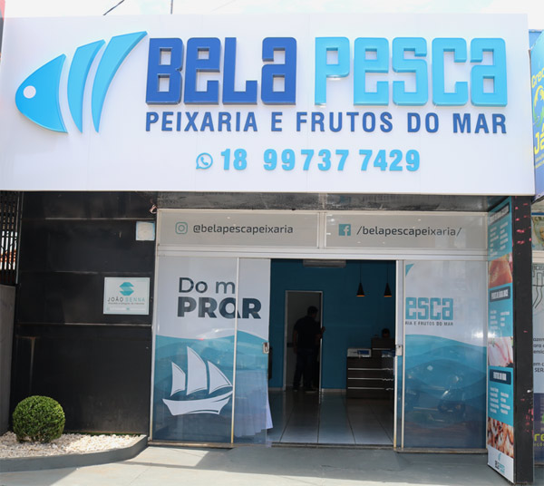 Bela Pesca agora está localizado na Av. Rui Barbosa, 1.037A, em Assis