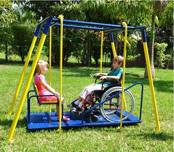 divulgação - Os brinquedos serão adaptados para o uso de crianças cadeirante