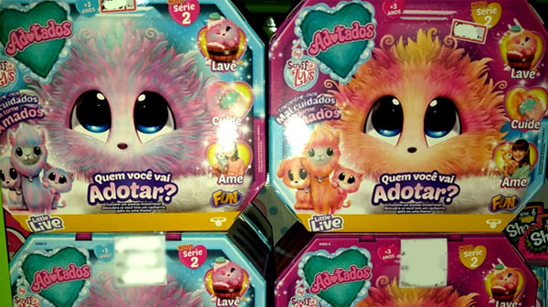 Divulgação - Fur Balls Pets Adotados está à venda da Lelê Brinquedos em Assis
