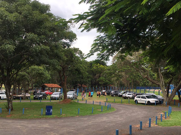Divulgação - Ecoparque conta com área de estacionamento
