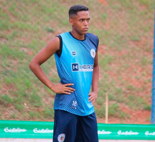 Divulgação - Paulo Roberto é de Cuiabá e está na Copa SP pela primeira vez aos 18 anos