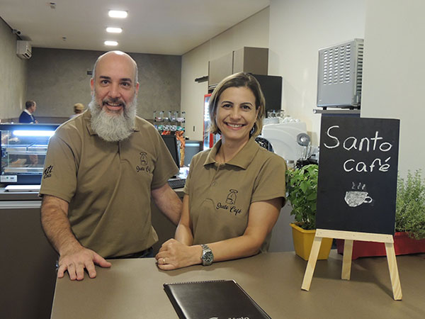 Divulgação - Proposta da Cafeteria foi viabilizada após uma parceria com Patrícia Tristão Machado Dias e Alfredo José Machado Dias