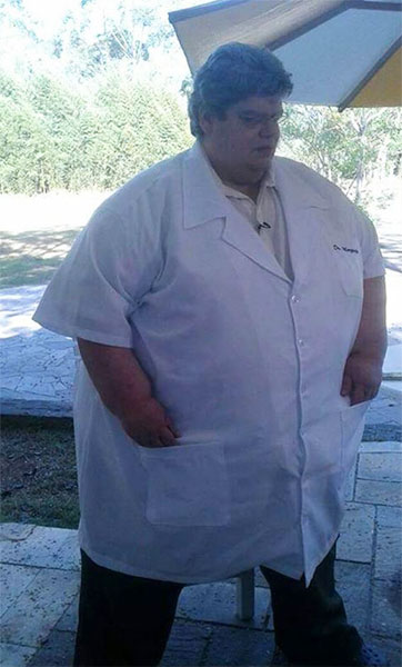 Divulgação - Doutor Marquezine pesava 291,500 quilos