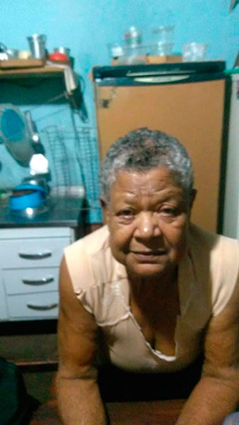 rede social - Maria Germano Rodrigues da Cruz tinha 85 anos