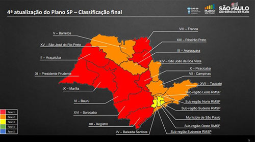 Divulgação - Assis permanece na fase vermelha da quarentena após reclassificação do governo estadual