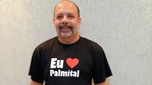 Divulgação - Leandro Souza, pré-candidato a prefeito de Palmital