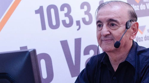 Rádio Voz do Vale - Paulo Guazeli era radialista na Voz do Vale