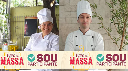 divulgação - Lucilene Jordan Souza e José Carlos Zimiani Vicente foram selecionados para o concurso Mão na Massa