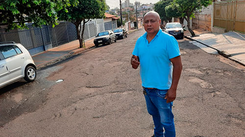 Divulgação - Rua Adalberto de Assis Nazareh será recapeada