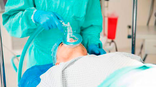 Divulgação - Anestesia pode ser inalada através da respiração
