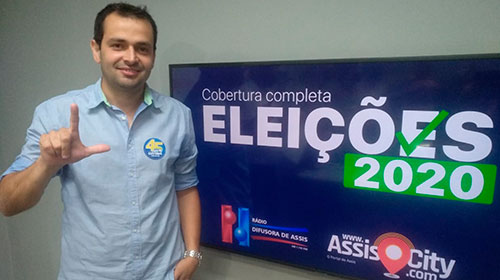 Divulgação - Luís Gustavo, candidato a prefeito de Palmital