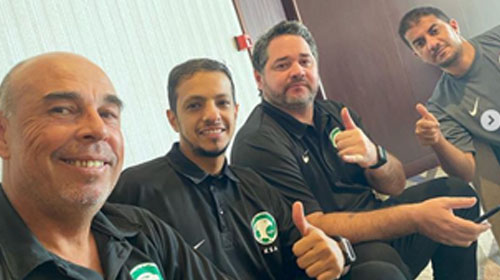Divulgação - Moreira já compõe o elenco da Seleção Saudita de Futebol