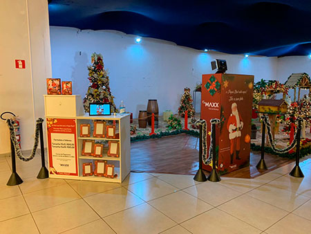 Divulgação - Papai Noel Virtual fica localizado no piso 1 do Assis Plaza Shopping