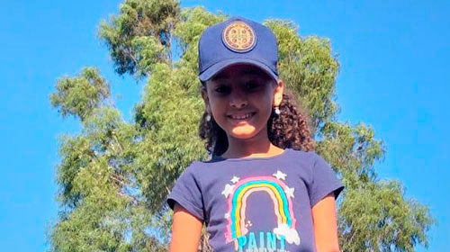 Divulgação - Ana Vitória, de 8 anos, estava internada na UTI em Marília
