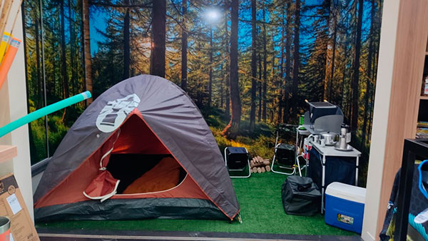Divulgação - Suporte para Camping é um dos diferenciais da Xplorer
