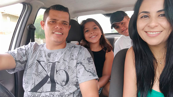 Divulgação - Família de Rafaella enfrenta mudanças para apoiar a atleta - Foto: Divulgação - Arquivo Pessoal