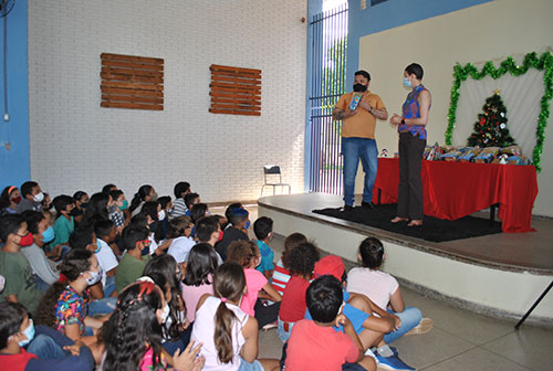 Divulgação - Projeto Escola Comunidade realizado na EMEIF Professor João Luiz Galvão Ribeiro - Foto: Unimed Divulgação