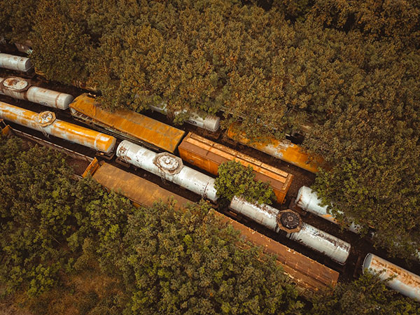 Divulgação - Trens abandonados em Sorocaba - Foto: José Carricondo - Mundozinhos