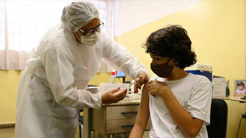 Aplicação da vacina em Assis - Foto: Comunicação PMA