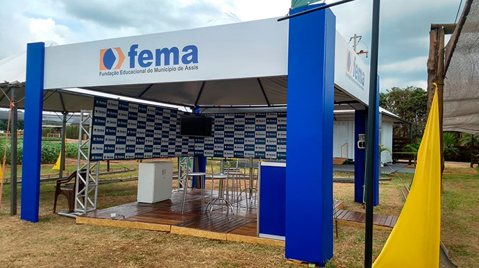 Divulgação - Stand da FEMA na CooperShow 2022 - Foto: Divulgação