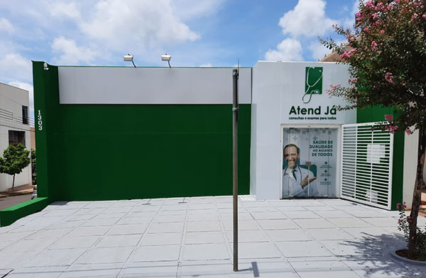 A Clínica Atend Já fica localizada na Avenida Rui Barbosa, 1303, no centro de Assis
