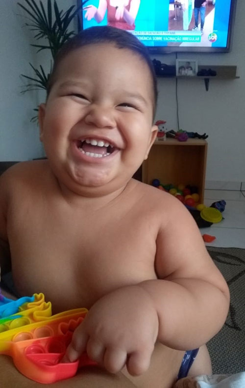 Divulgação - Rafael da Silva, 1 ano e 4 meses - Foto: Divulgação
