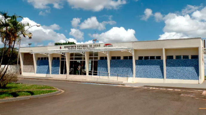 Divulgação - Aeroporto Estadual Marcelo Pires Holzhausen - Foto: Assessoria PMA