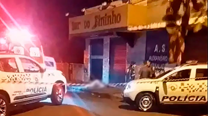 Divulgação - Crime aconteceu no Bar do Fininho, na Vila Ribeiro — Foto: Reprodução/Redes sociais