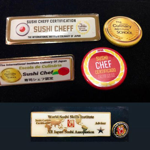 Divulgação - O Art Sushi já conquistou vários certificados de nível nacional