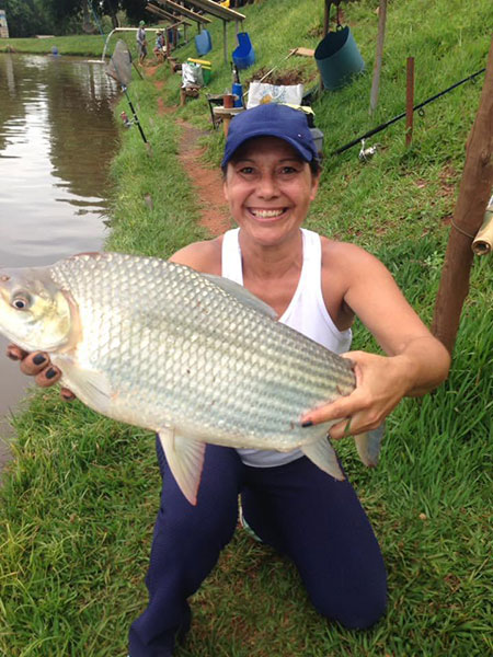 Divulgação - Adriana Cavalcante era apaixonada por pescaria - Foto: Divulgação