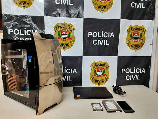 Divulgação - Uma pessoa foi presa em Assis por pedofilia virtual - Foto: Divulgação/Polícia Civil