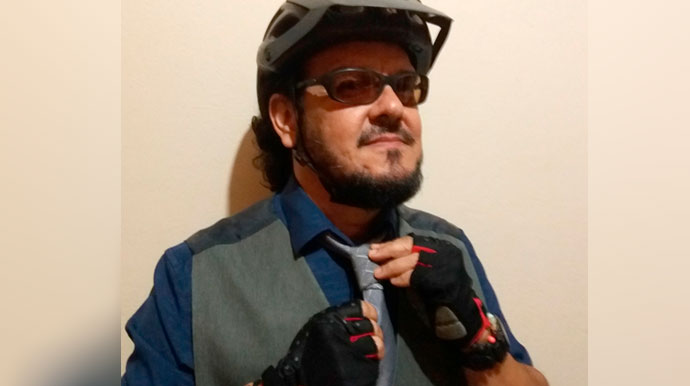 Divulgação - Renato Piovan, ciclista e jornalista - Foto: Divulgação