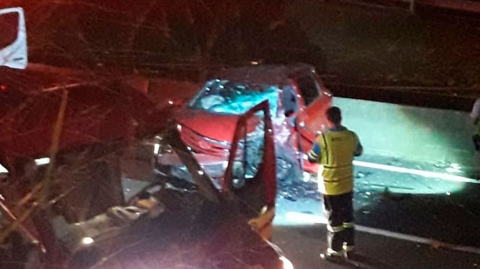 Motorista que causou acidente em Marília está internado no Hospital das Clínicas