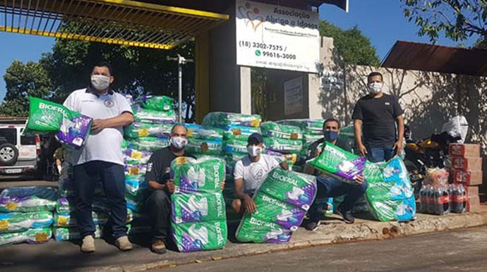 Corinthians Assis promove ação social em prol ao Abrigo a Idosos