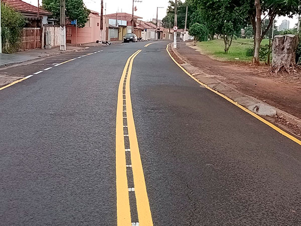 Divulgação - Rua Dr. Teixeira de Camargo passa a ter sentido duplo em Assis - Foto: Divulgação/Departamento de Trânsito