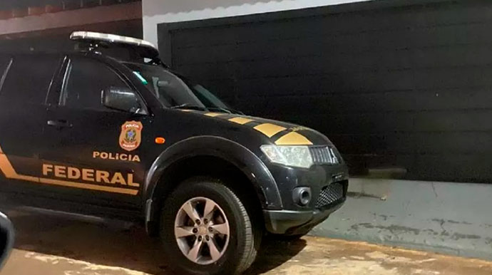 Divulgação - Operação da Polícia Federal em Florínea (SP) — Foto: Arquivo pessoal