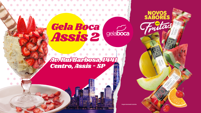 Sorveteria Gela Boca inaugura segunda unidade em Assis com promoções especiais